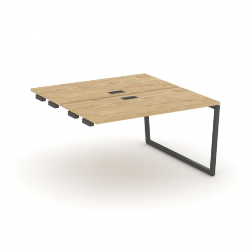 Style Project Стол-приставка к опор. элем. SN-4T2.DPRS-001 Акация Лорка/Металл Антрацит/Заглушка Пла фото 22