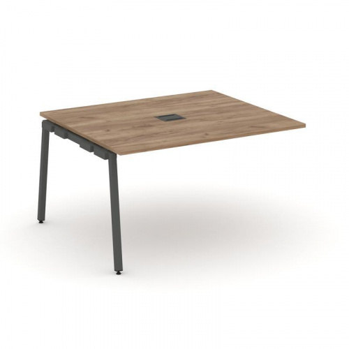 Style Project Проходной наб. элем. перег. стола SN-4A.NSPRG-032 Вяз Благородный/Металл Антрацит 1180 фото 24