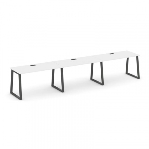 Style Project Рабочая станция 1 сторон. SN-6T1.ORS-032 Акация Лорка/Металл Антрацит/Заглушка Пластик фото 26