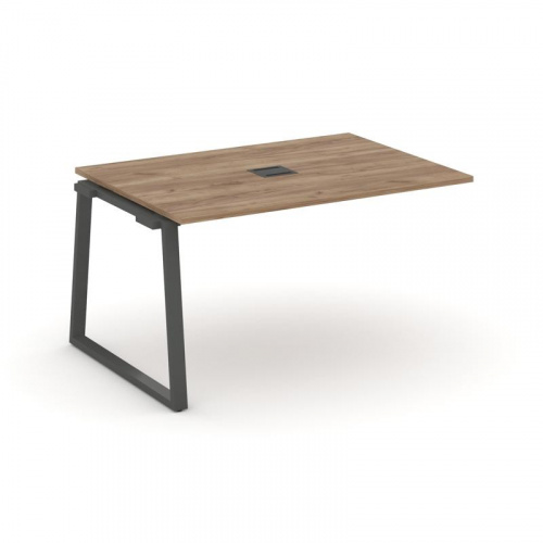 Style Project Проходной наб. элем. перег. стола SN-6T1.NSPRG-002 Акация Лорка/Металл Антрацит/Заглуш фото 23