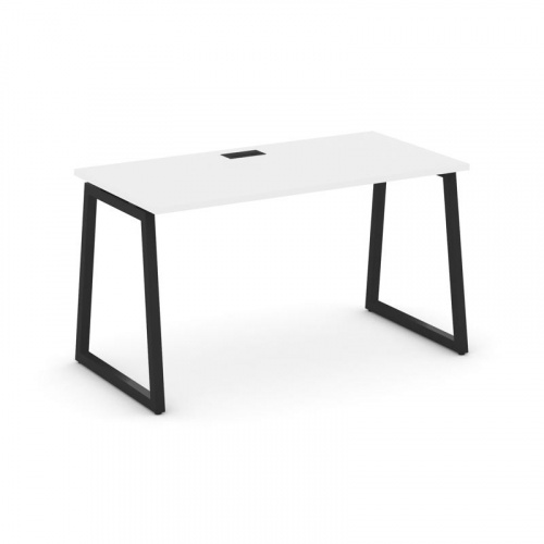 Style Project Стол письменный SN-4T1.SP-025 Акация Лорка/Металл Антрацит/Заглушка Пластик Черный 178 фото 5