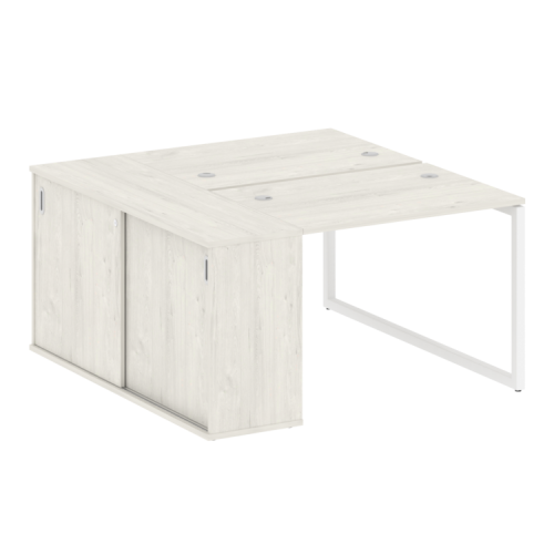 Бенч-система с шкафом-купе на О-обр. м/к Metal System Quattro 40БО.РС-СШК-1.1 фото 4