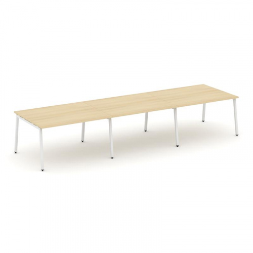 Style Project Стол переговорный SN-4A.SPRG-053.3 Акация Лорка/Металл Белый 4410*1180*750 фото 28