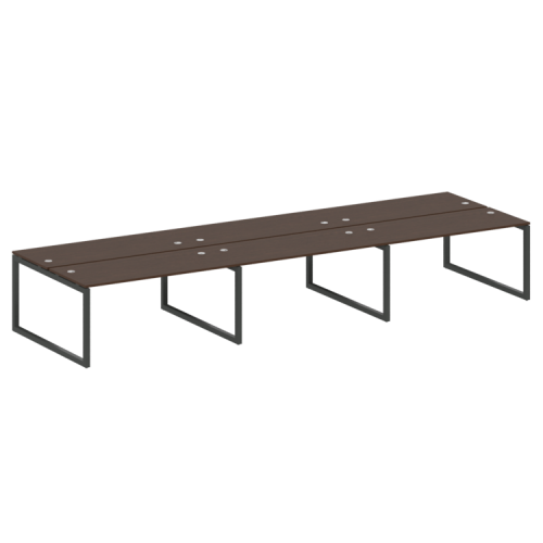 Бенч-система на 6 рабочих мест на О-обр. м/к Metal System Quattro 50БО.СМ-6.4 фото 9