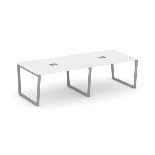 Style Project Стол переговорный SN-6T2.SPRG-044 Акация Лорка/Металл Антрацит/Заглушка Металл Антраци фото 16