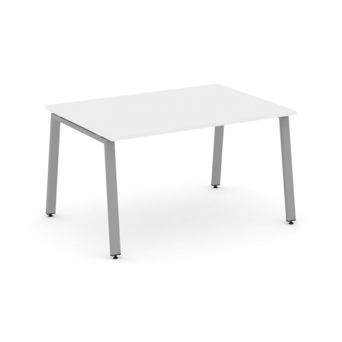 Style Project Стол переговорный SN-6A.SPRG-004.3 Дуб Наварра/Металл Белый 1580*980*750 фото 7