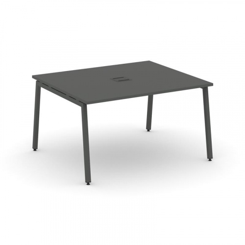 Style Project Стол переговорный SN-4A.SPRG-034 Дуб Наварра/Металл Антрацит 1580*1180*750 фото 25