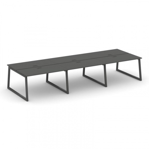 Style Project Рабочая станция 2-х сторон. SN-5T1.DRS-084 Акация Лорка/Металл Антрацит/Заглушка Пласт фото 27