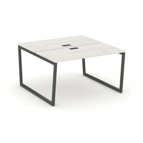 Style Project Рабочая станция 2-х сторон. SN-4T2.DRS-012 Акация Лорка/Металл Антрацит/Заглушка Пласт фото 24