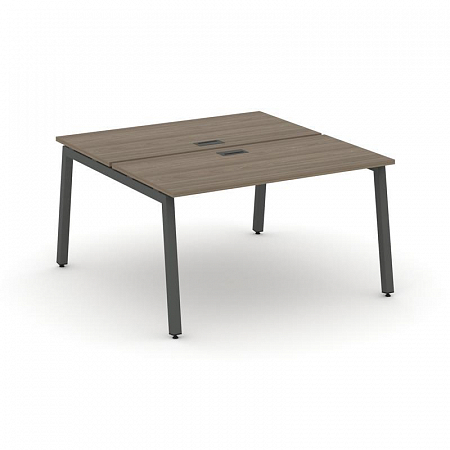 Style Project Рабочая станция 2-х сторон. SN-5A.DRS-003 Вяз Благородный/Металл Антрацит 1380*1232*75