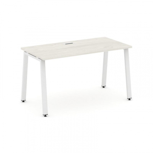 Style Project Стол письменный SN-6A.SP-014 Акация Лорка/Металл Белый 1580*700*750 фото 22