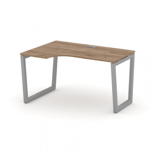 Style Project Стол рабочий эргоном. SN-5T2.SPA-011(L) Акация Лорка/Металл Антрацит/Заглушка Пластик фото 10