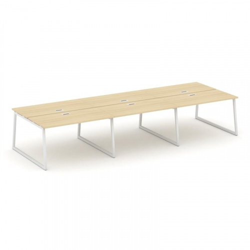 Style Project Рабочая станция 2-х сторон. SN-4T1.DRS-073 Акация Лорка/Металл Антрацит/Заглушка Пласт фото 27