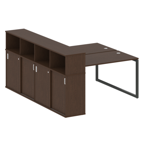 Бенч-система с шкафом-купе на О-обр. м/к Metal System Quattro 40БО.РС-СШК-4.3 фото 11