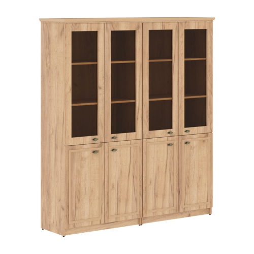 Шкаф высокий 2-х секционный комбинированный Raut RHC 180.2 фото 4