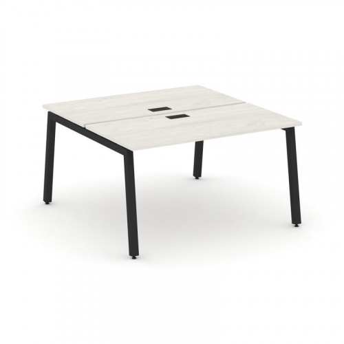 Style Project Рабочая станция 2-х сторон. SN-5A.DRS-013 Белый/Металл Антрацит 1380*1432*750 фото 5