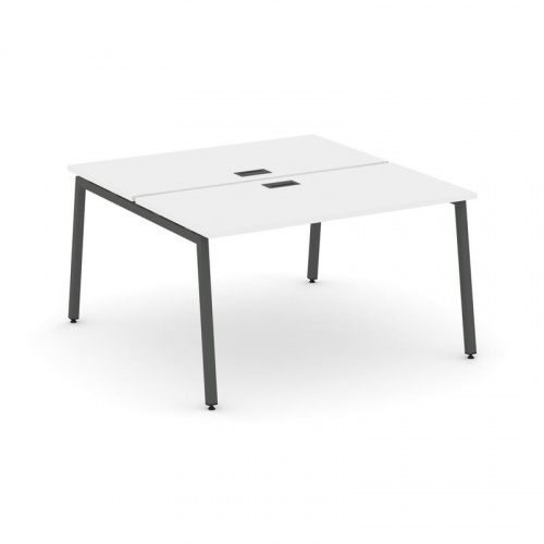 Style Project Рабочая станция 2-х сторон. SN-4A.DRS-011 Белый/Металл Антрацит 980*1432*750 фото 28