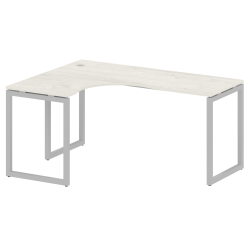 Стол криволинейный левый на О-обр. м/к Metal System Quattro 40БО.СА-4 (L) фото 9