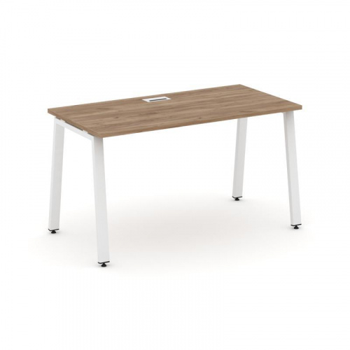 Style Project Стол письменный SN-6A.SP-014 Акация Лорка/Металл Белый 1580*700*750 фото 17