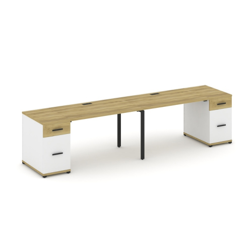 Бенч-система на 2 места с 2 опорными тумбами Concept CN.ORS-414 фото 6