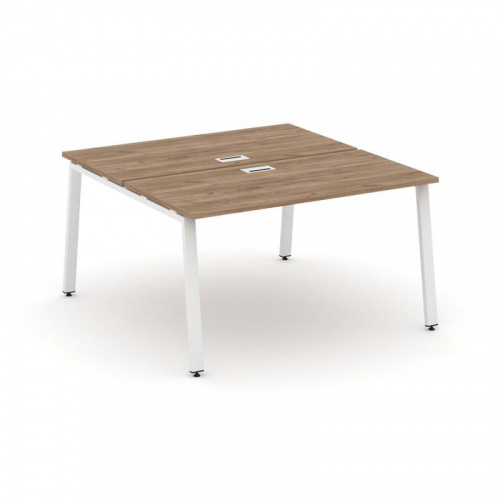 Style Project Рабочая станция 2-х сторон. SN-6A.DRS-001 Акация Лорка/Металл Белый 980*1232*750 фото 19