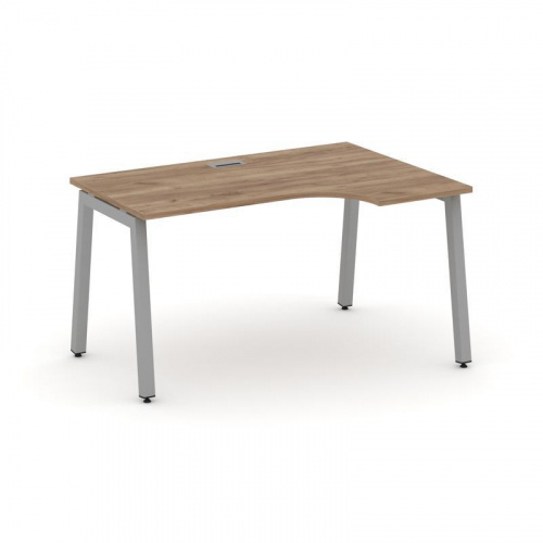 Style Project Стол рабочий эргоном. SN-5A.SPA-012(R) Антрацит/Металл Белый 1580*700/980*750 фото 4 Style Project Стол рабочий эргоном. SN-5A.SPA-012(R) Антрацит/Металл Белый 1580*700/980*750 фото 4