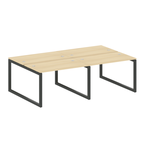 Бенч-система на 4 места на О-обр. м/к Metal System Quattro 50БО.СМ-4.2  фото 9