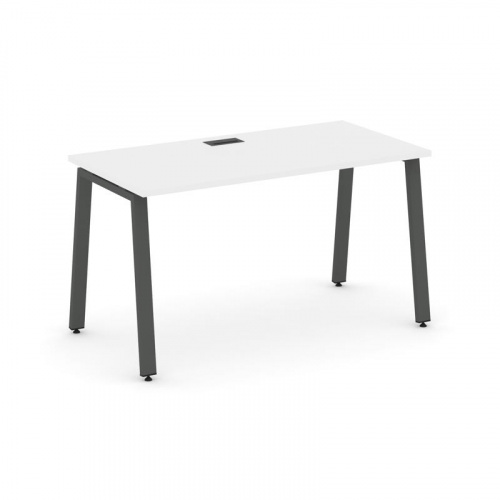 Style Project Стол письменный SN-6A.SP-014 Акация Лорка/Металл Белый 1580*700*750 фото 23