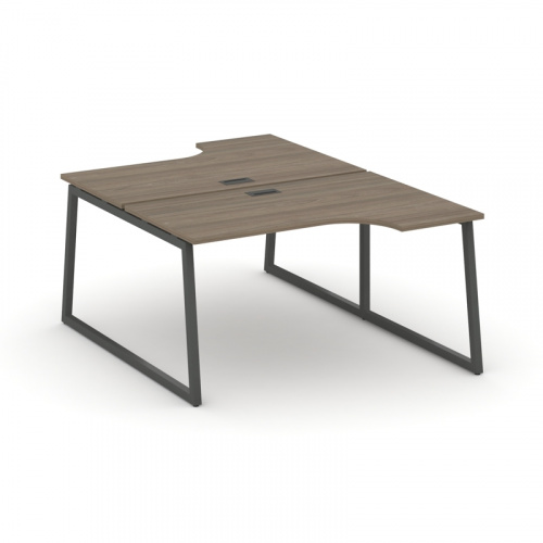 Style Project Рабочая станция эргоном. SN-4T1.DRPA-012 Акация Лорка/Металл Антрацит/Заглушка Пластик фото 9