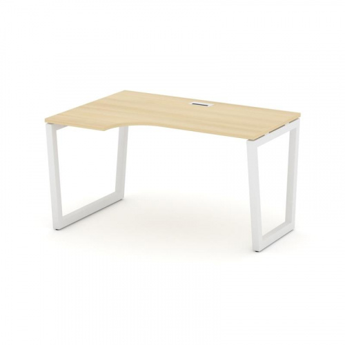 Style Project Стол рабочий эргоном. SN-5T2.SPA-011(L) Акация Лорка/Металл Антрацит/Заглушка Пластик фото 21