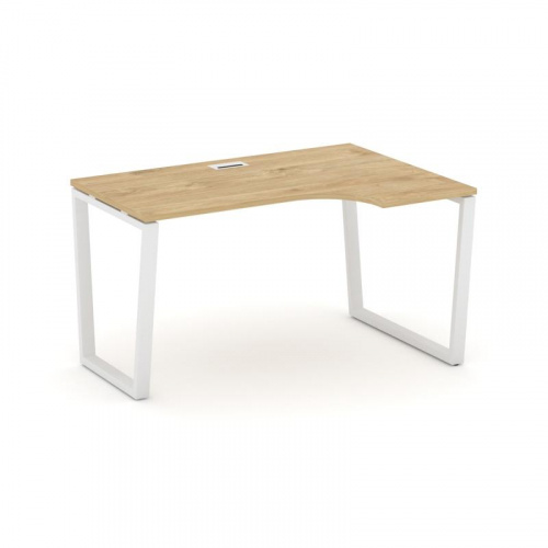 Style Project Стол рабочий эргоном. SN-6T2.SPA-021(R) Акация Лорка/Металл Антрацит/Заглушка Пластик фото 3 Style Project Стол рабочий эргоном. SN-6T2.SPA-021(R) Акация Лорка/Металл Антрацит/Заглушка Пластик фото 3