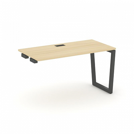 Style Project Стол-приставка к опор. элем. SN-5T2.OPRS-003 Акация Лорка/Металл Антрацит/Заглушка Пла