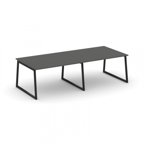 Style Project Стол переговорный SN-4T1.SPRG-044.3 Акация Лорка/Металл Антрацит 3160*1180*750 фото 9