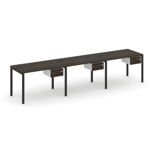 Бенч-система на 3 места с подвесными тумбами Concept CN.ORS-130 фото 9