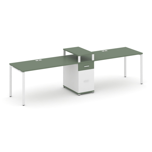 Бенч-система на 2 места с 1 опорной тумбой Concept CN.ORS-423 фото 5