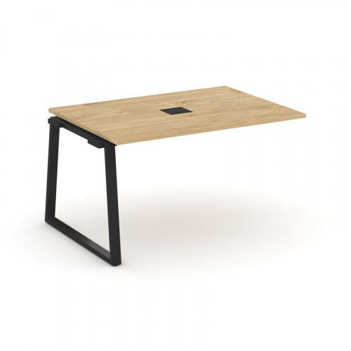 Style Project Проходной наб. элем. перег. стола SN-6T1.NSPRG-002 Акация Лорка/Металл Антрацит/Заглуш