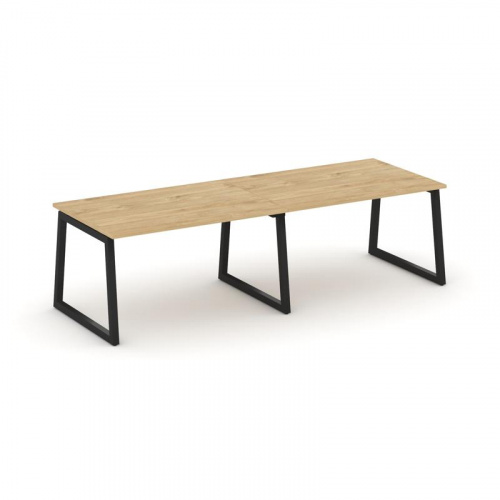 Style Project Стол переговорный SN-5T1.SPRG-012.3 Акация Лорка/Металл Антрацит 2360*980*750 фото 2 Style Project Стол переговорный SN-5T1.SPRG-012.3 Акация Лорка/Металл Антрацит 2360*980*750 фото 2