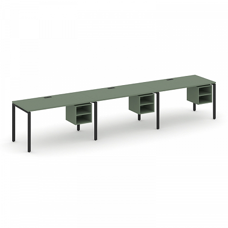 Бенч-система на 3 места с подвесными тумбами Concept CN.ORS-127