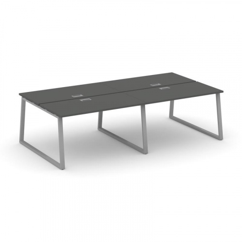 Style Project Рабочая станция 2-х сторон. SN-6T1.DRS-032 Акация Лорка/Металл Антрацит/Заглушка Пласт фото 18