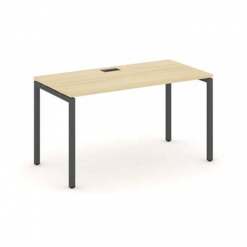 Style Project Стол письменный SN-6P.SP-005 Тиквуд Светлый/Металл Антрацит 1780*600*750 фото 26