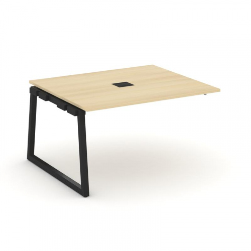 Style Project Проходной наб. элем. перег. стола SN-5T1.NSPRG-032 Акация Лорка/Металл Антрацит/Заглуш фото 5