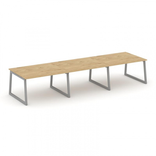 Style Project Стол переговорный SN-5T1.SPRG-053.3 Акация Лорка/Металл Антрацит 4140*1180*750 фото 2