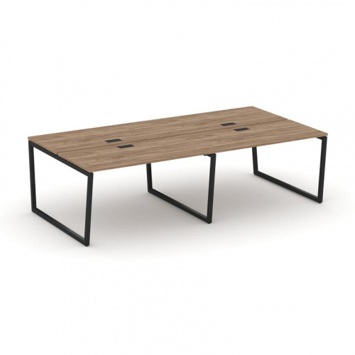 Style Project Рабочая станция 2-х сторон. SN-4T2.DRS-044 Акация Лорка/Металл Антрацит/Заглушка Пласт фото 6