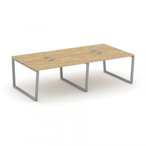 Style Project Рабочая станция 2-х сторон. SN-6T2.DRS-031 Акация Лорка/Металл Антрацит/Заглушка Пласт фото 2