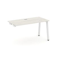 Style Project Стол-приставка к опор. элем. SN-5A.OPRS-023 Дуб Наварра/Металл Белый 1380*800*750