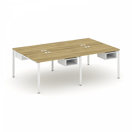 Бенч-система на 4 места с подвесными тумбами Concept CN.DRS-122