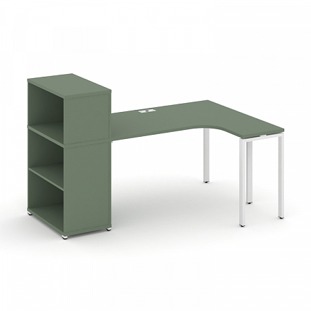 Стол эргономичный с опорным стеллажом Concept CN.SA-206(R)