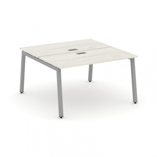 Style Project Рабочая станция 2-х сторон. SN-5A.DRS-013 Белый/Металл Антрацит 1380*1432*750 фото 11