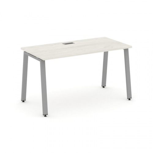 Style Project Стол письменный SN-6A.SP-014 Акация Лорка/Металл Белый 1580*700*750 фото 2