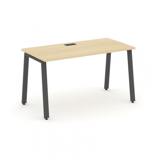 Style Project Стол письменный SN-6A.SP-014 Акация Лорка/Металл Белый 1580*700*750 фото 16